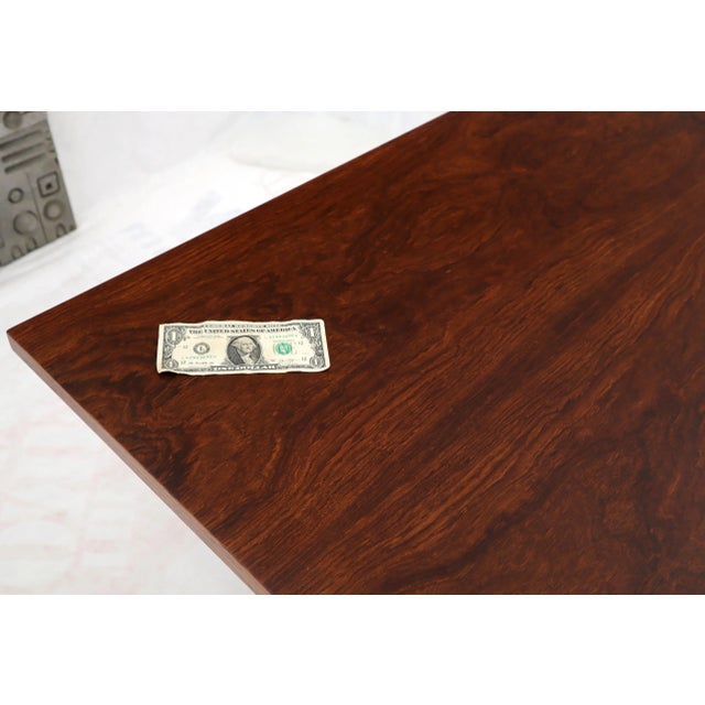 Rosewood Rectangular Dining Table by George Nelson for Herman Miller 2 Leaves For Sale - Image 6 of 12