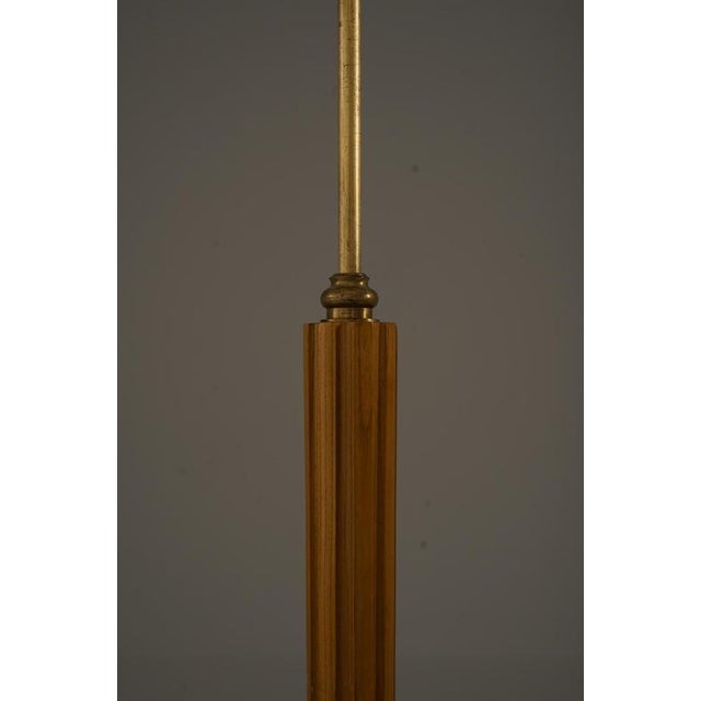 Swedish Modern Uplight Floor Lamp, 1940s For Sale - Image 4 of 9