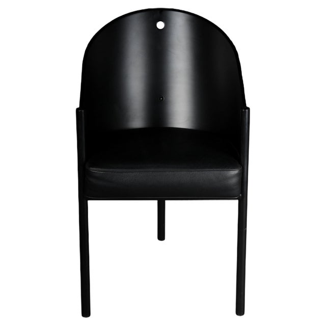 Black Armchair by Philippe Starck For Sale