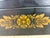 Black Vintage American Hand Painted Toleware Box For Sale - Image 8 of 9
