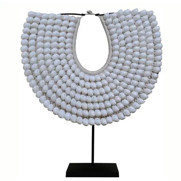 2010s Seashell Necklace Decorative Adornment For Sale - Image 5 of 5