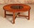 1960s Mid-Century Round Coffee Table with Smoked Glass Top and Brass Feet from G-Plan, 1960s For Sale - Image 5 of 9