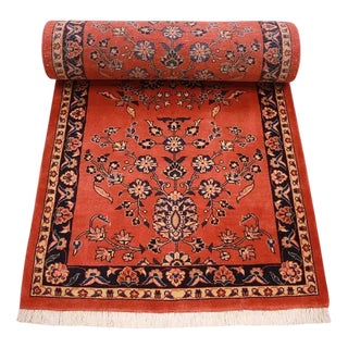 Middle Eastern Hand-Knotted Sarough Rug For Sale