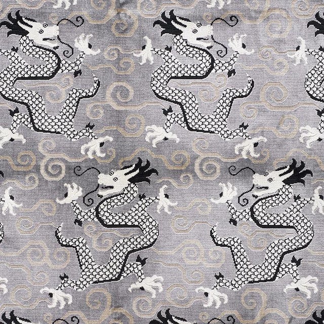 Inspired by chinoiserie motifs, this fabulous, fantastical dragon pattern was dreamt up by our in-house design studio....