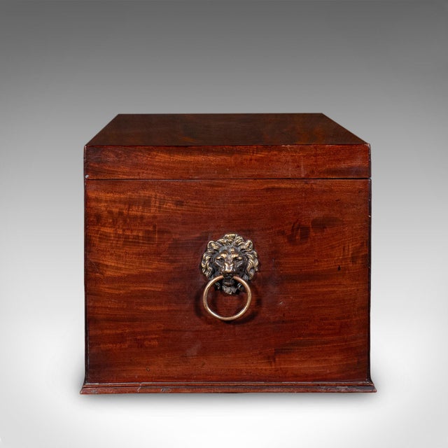 Antique Hunting Day Cellarette, Irish, Wine Storage Box, Gillingtons, Regency For Sale - Image 6 of 12
