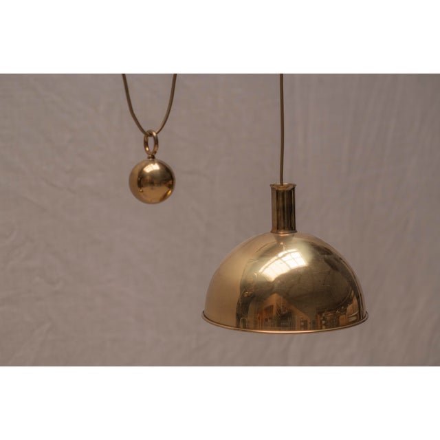 Posa Double Pendant Lamp by Florian Schulz, 1970s For Sale - Image 11 of 12