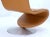 Tan Pair of Mid 20th Century Documented Verner Panton Tan Tufted Leather 123 Lounge Chairs For Sale - Image 8 of 12