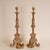 Vintage French Country Lamps Carved Wood a Pair For Sale - Image 9 of 12
