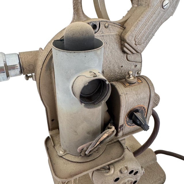 1930s Art Deco Keystone Model a-82 Cast Iron 16mm Movie Projector For Sale - Image 15 of 18
