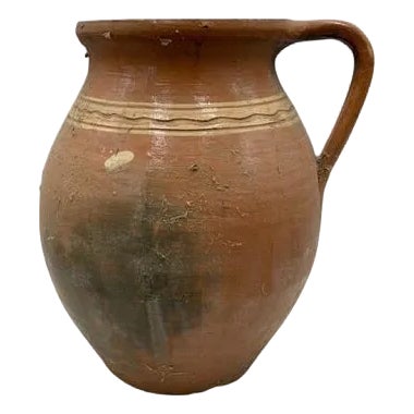 Antique Hungarian Folk Art Cooking Pottery For Sale