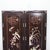 Brown Set of Four Vintage Rosewood Wall Panels With Mother-of-Pearl Inlay For Sale - Image 8 of 10