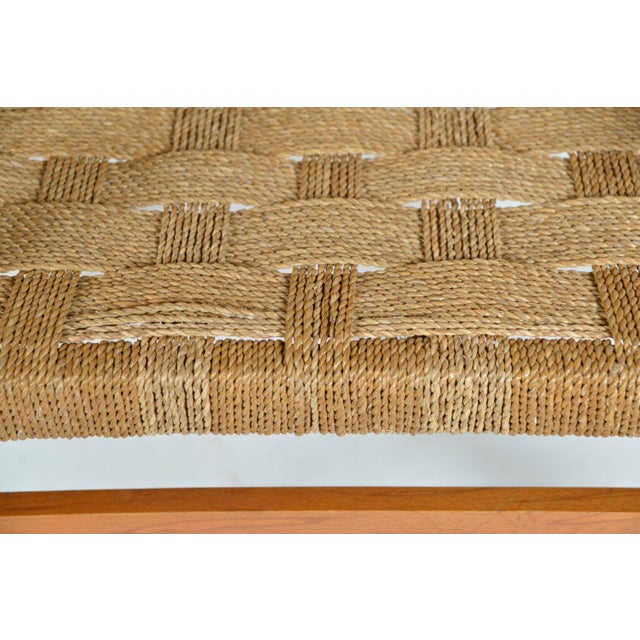 Mid-Century Swedish Beech and Rope Cord Armchair by Axel Larsson for Bodafors, 1930s For Sale - Image 16 of 18