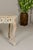 Rococo Style Painted Console Table with Carved Apron and Distressed Finish For Sale - Image 9 of 12