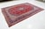 Persian Vintage Hand-Knotted Persian Kashan Red Wool Rug With Medallion Motif For Sale - Image 3 of 8