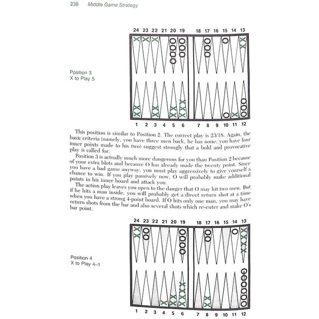 "Backgammon" 1977 Magriel, Paul For Sale - Image 9 of 11