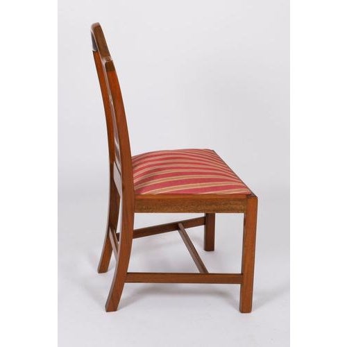 Vintage Oval Dining Table and Shield Back Chairs by William Tillman, 1980s, Set of 7 For Sale - Image 18 of 18