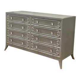 Example of Satin Brass Finish Dressers and Chests of Drawers