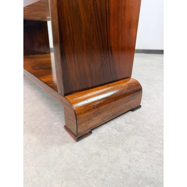 Antique Art Deco Stepped Shelves or Room Dividers, 1940s, Set of 2 For Sale - Image 12 of 13