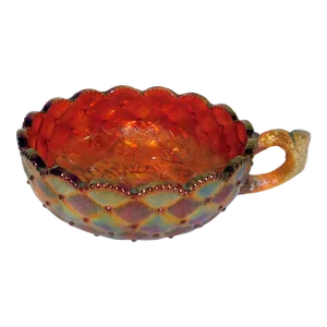 1930s Carnival Glass Bonbon Dish