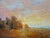 A moving sunset in oils on board, signed on recto, and newly-framed. The colors and light are lovely. Mary Veiga is a...