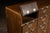 Wood Vintage Oak Industrial Cubby Storage Cabinet With Hinged Faces For Sale - Image 7 of 7
