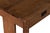 2020s Mission / Arts and Crafts Solid Oak Writing Desk - Walnut For Sale - Image 5 of 14