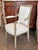 Wood Pair of 19th Century Painted Directoire Armchairs For Sale - Image 7 of 10