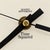 Mid-Century Modern Vintage 1970s Time Squared “Twelve-Ish” Wall Clock, Bill Miller Inspired Design For Sale - Image 3 of 5