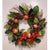 Wood Pomegranate Winter Door Wreath Beautiful Realistic Holiday Christmas Arrangement For Sale - Image 7 of 16