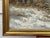 Snowy Cabin in the Woods - A Serene Winter Landscape Vintage Oil Painting 1975 Circa For Sale - Image 12 of 12