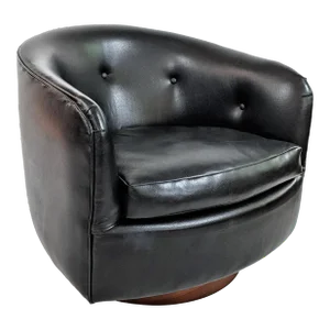 Vintage Thayer Coggins Swivel Tilt Tub Chair