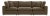 Brown Cali Chocolate Brown Performance Velvet Modular Sofa For Sale - Image 8 of 8