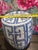 Greek Key Garden Stool / Plant Stand For Sale - Image 4 of 6