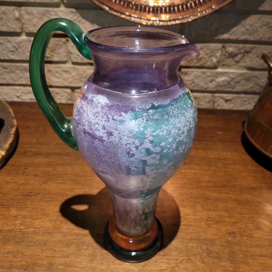 Kosta Boda Cancan Art Glass Pitcher | Chairish
