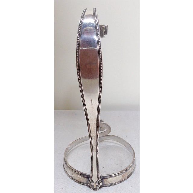 Beautiful antique silver plated champagne bottle holder by Elkington.