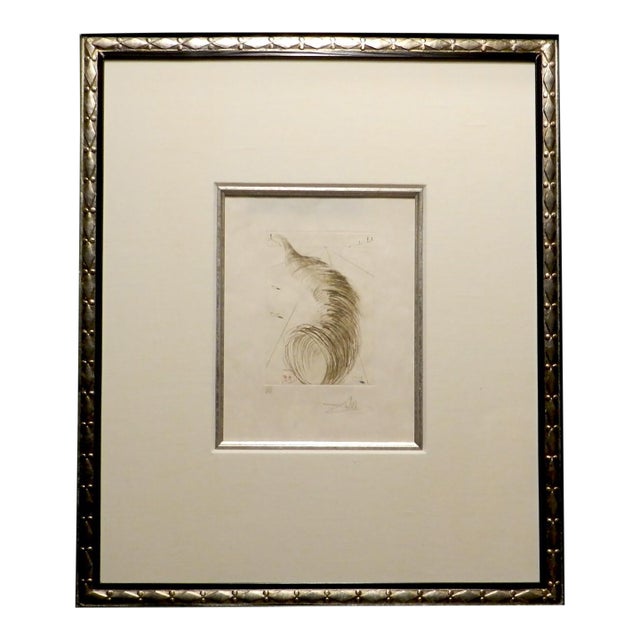 Dali Shakespeare II Timon of Athens H/Sign # Etching Dali Archives Certified Art For Sale