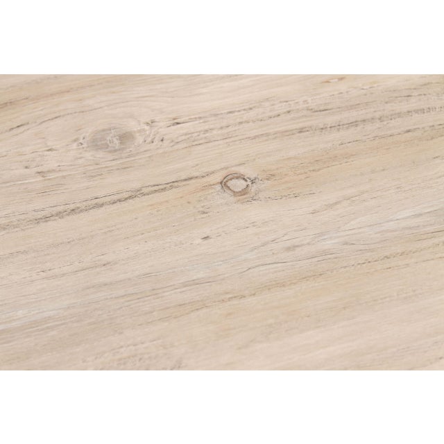 Wood The Rousillian, Monumental 120" Reclaimed Wood Tavern Table For Sale - Image 7 of 11