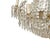 Quenn Mary Chandelier with Glass and Crystal Pendants For Sale - Image 3 of 6