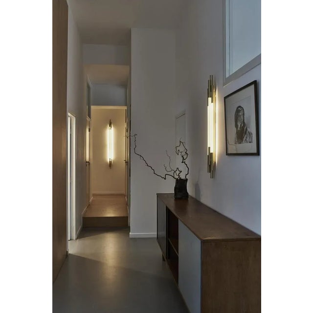 Large Org Wall Lamp by Sebastian Summa For Sale - Image 4 of 9