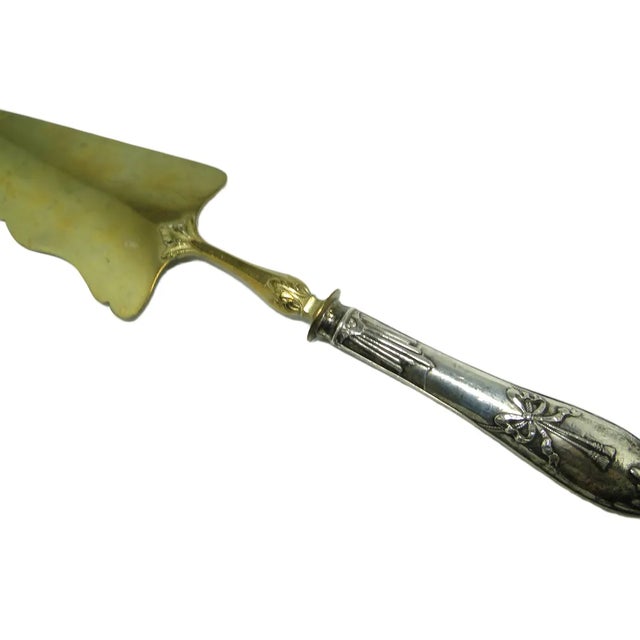 Art Nouveau Brass Cake Shoulder, 1900s For Sale - Image 17 of 18