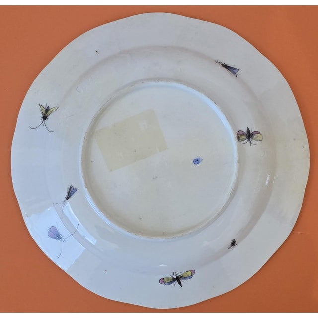 Early 19th Century Early 19th Century English Bird & Insect Transferware Plates - Set of 6 For Sale - Image 5 of 13