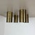 Minimalist Brass Hole Pattern Tube Wall Sconces, Italy, 1970s, Set of 2 For Sale - Image 12 of 18