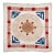 Asian Suzani Embroidered Wall Hanging 3'10'' X 4' For Sale