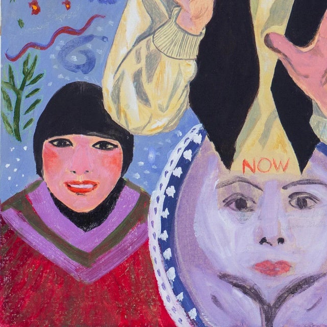 Modern 'Portrait of Henry Miller' by Jean Varda, 1971, Millerania, Tropic of Cancer, Big Sur, Paris, Anaïs Nin For Sale - Image 3 of 11