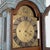 Wood Early 19th Century Swedish Blue Painted Pine Grandfather Clock For Sale - Image 7 of 14