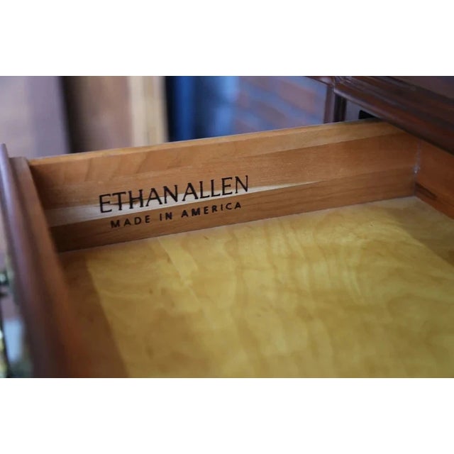 French Country Ethan Allen Country French Nightstands For Sale - Image 3 of 5
