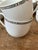 Christofle Vintage Boho Christofle "Alliance Grey" Tea Cups With Saucers - Set of 8 For Sale - Image 4 of 8
