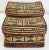 Brown Vintage Nesting Woven Reed Lidded Basket Boxes For Sale - Image 8 of 9