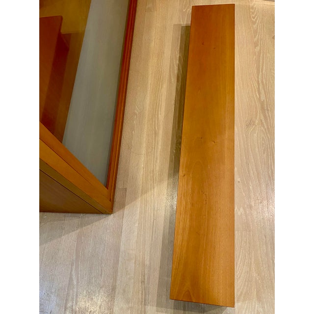 1990s Vintage Maxalto (B&b Italia) Modus Wooden Cabinet With Glass Door For Sale - Image 5 of 18