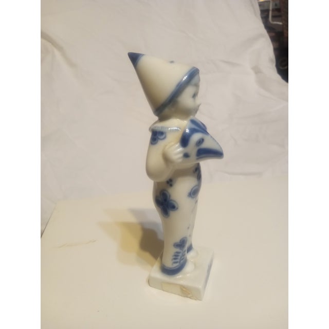 This is a rare and beautiful Royal copenhagen blue boy in the typical white and blue porcelain. He dates back to the early...